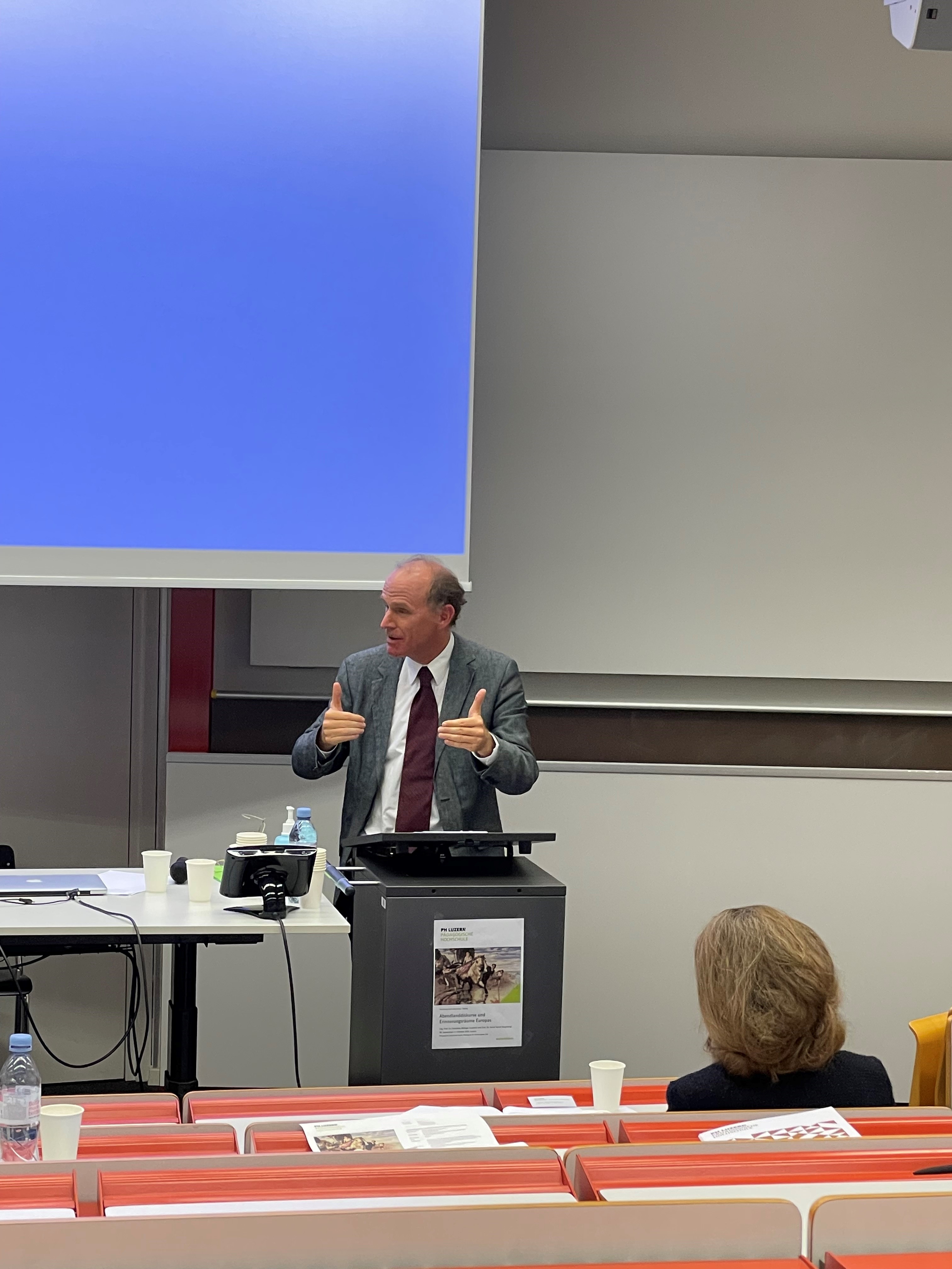 Prof. Dr. Paul Oberholzer, Conferenza a Lucerna, Settembre 2021